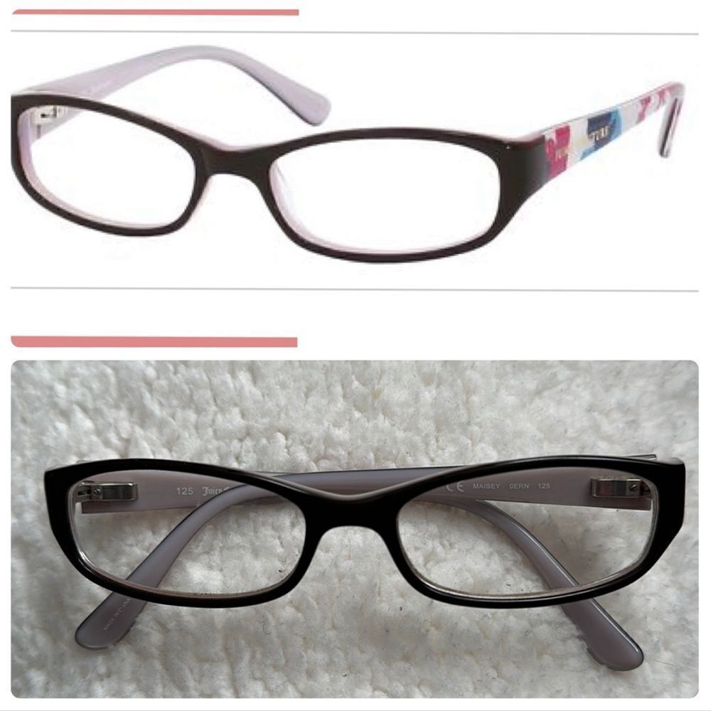 Juicy Couture MAISEY 0ERN 125 Kids Eyeglasses Frame Ice Pink Rectangle